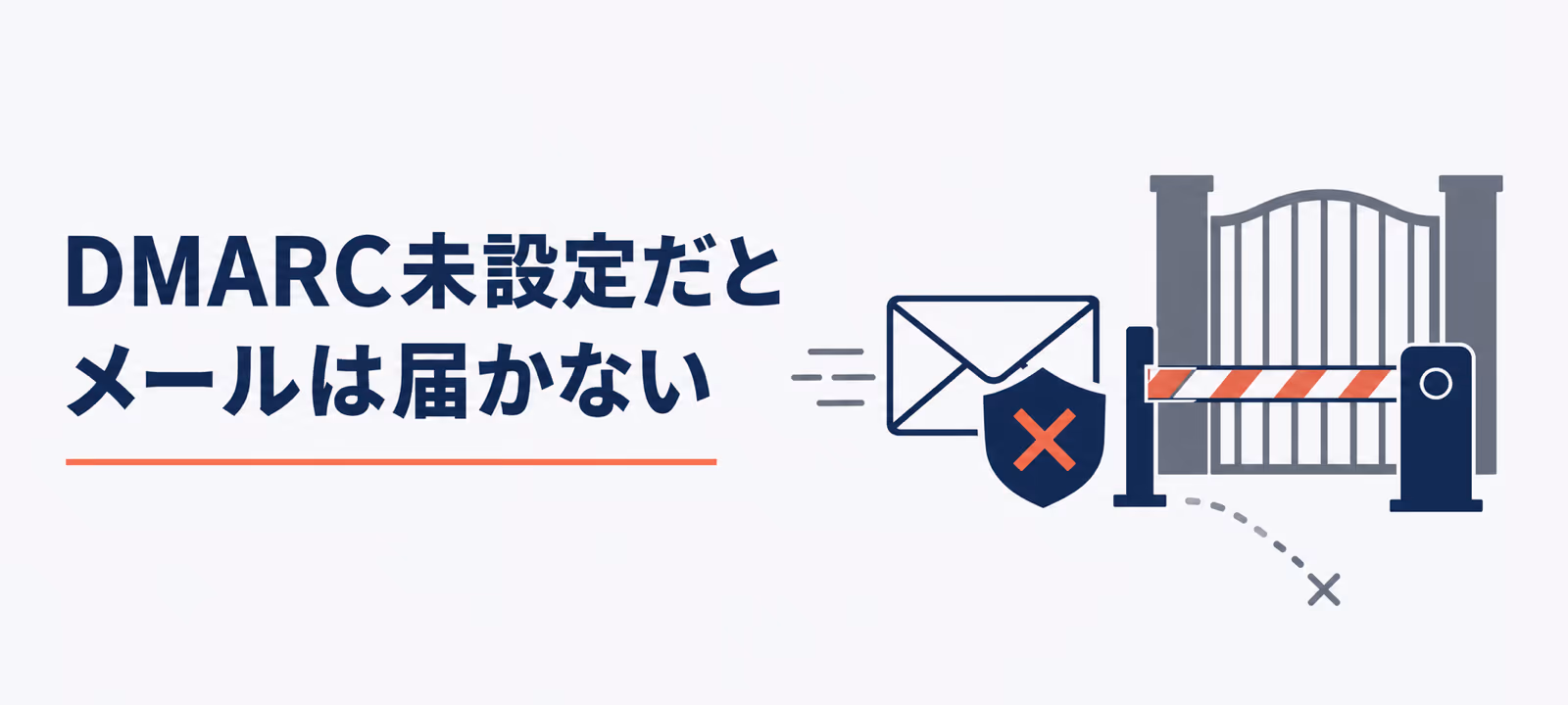 DMARC未設定だとメールは届かない